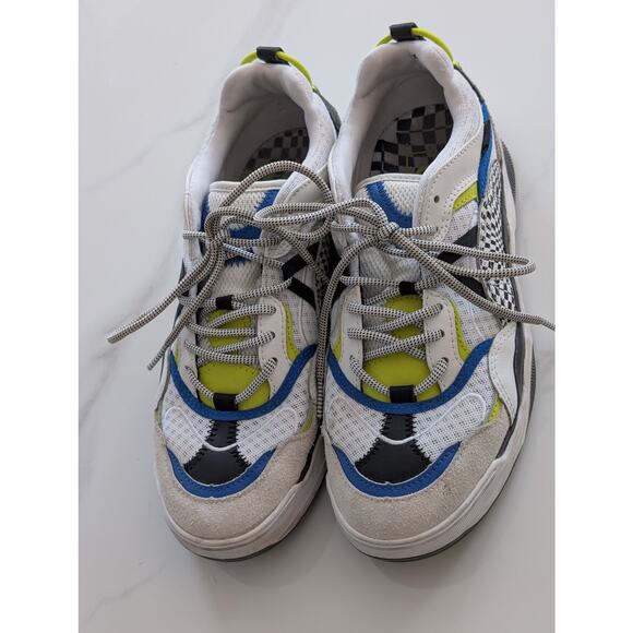 Rare Vans Varix WC "Distort Check" Chunky Sneakers - Men 8.5 / Women 10 - Picture 2 of 9